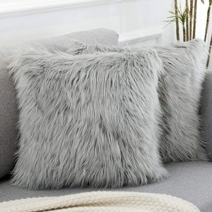 Faux Fur Pillow Cover
